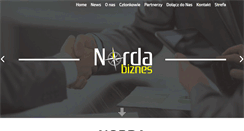 Desktop Screenshot of norda-biznes.info